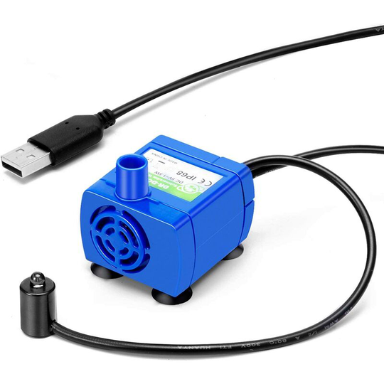 Cat Water Fountain Pump, Pet Water Fountain Pump Compatible Motor, for Pet Drinking Fountain Cat Water Dispenser Replacement