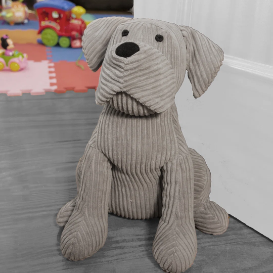 Puppy Fabric Weighted Floor Stop