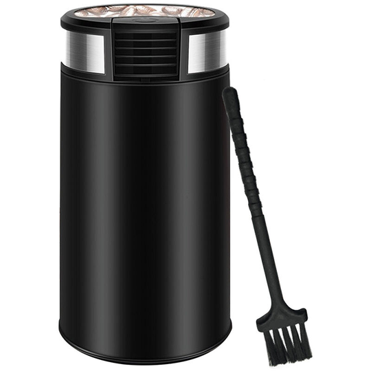 Lifcausal - Electric Coffee Grinder with a Cleaning Brush Stainless Steel Blade Grain Grinder for Coffee Nuts Corns