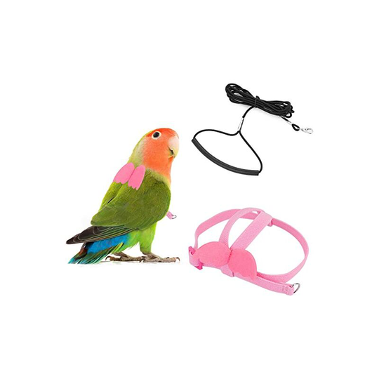 Rope Flight Training To Adjust Nylon Rope Bird And Pet Carrier Rope Kits (Phoenix Pink (s))