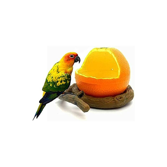 Litzee - Birds Feeder Bowl,Bird Food Feeding Bowl Feed Cup for Small Parrots Cockatiels Conure Hamster Small Animal Drinking Water Container for