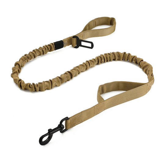 Nylon Pull Rope New Elastic Dog Leash (Natural Yellow)
