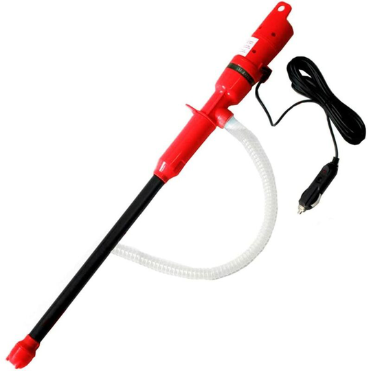 Electric Portable Liquid Transfer Pump Petrol Petrol Diesel Fluid Pump Fish Tank Pond Pump With 12V Red Suction Tube