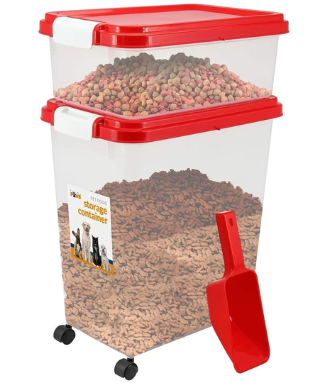 Pet 2 Container Food Storage Set