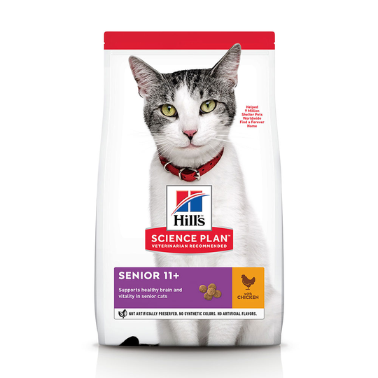 Hill's Science Plan Senior 11+ Chicken - Economy Pack: 2 x 7kg