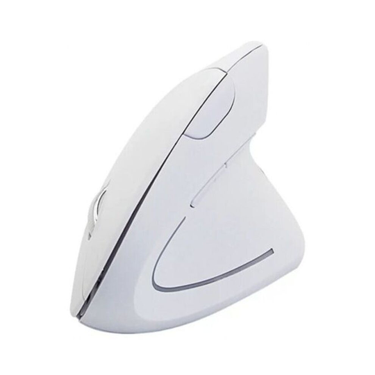 Portable Wireless Vertical Mouse- White