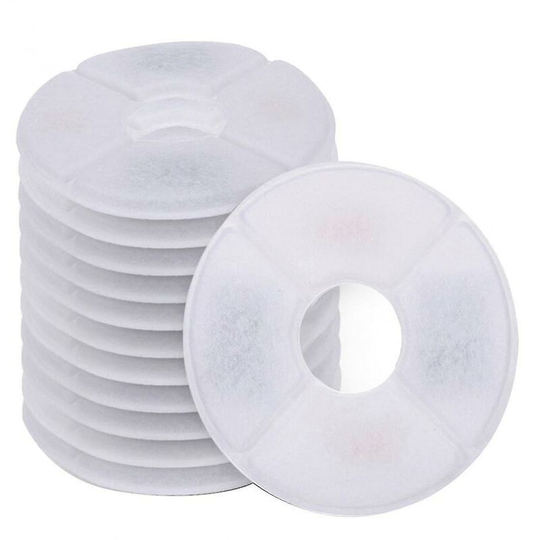 12pcs Pet Cat Water Fountain Filter Fountains Replacement Filter