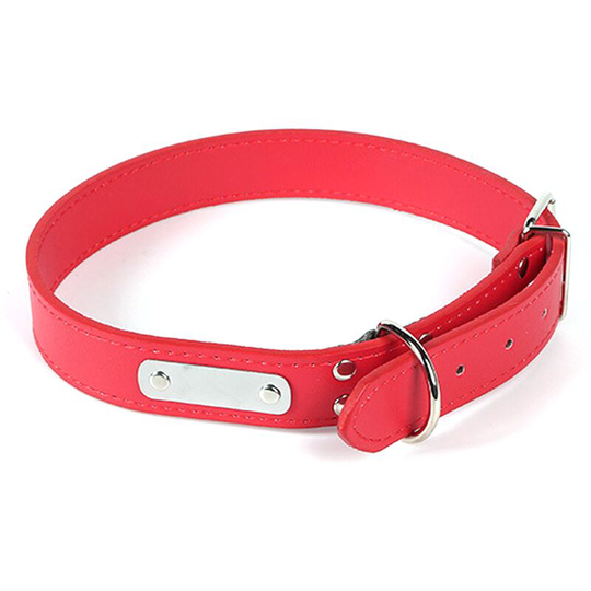 Luxury Adjustable Thick Dog Collar, (Blue, Red, Black, Purple, Pink