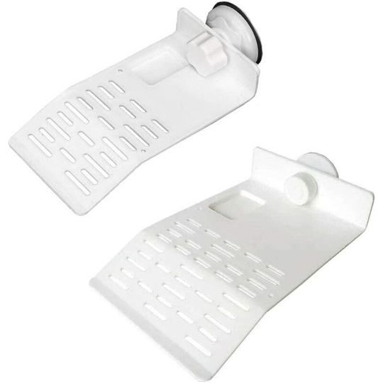 Litzee - 2 Pieces Turtle Floating Platform, Turtles Dock, Reptiles Floating Platform, with Sucker Cup, for Small Pets Sun Bathing Resting Play