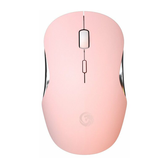 Rechargeable Wireless Mouse, Silent Mouse, Three Adjustable Levels, 800/1200/1600 dpi, Bright Color, Compatible with All Computers with usb Receiver