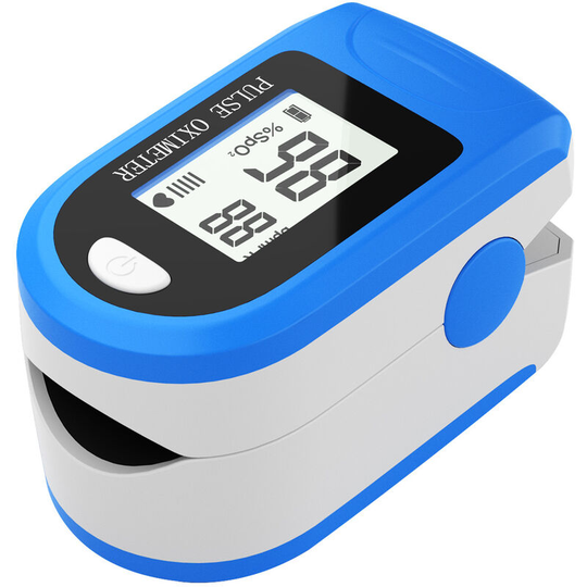 Superseller - Fingertip Pulse Oximeter Blood Oxygen Saturation SpO2 & pr Monitor 8S Quick Measure,Pulse Rate Measurement Meter for Home Sports Travel