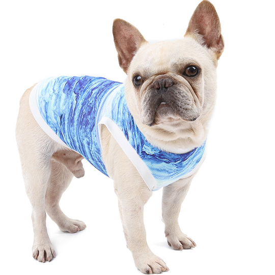 Dog Pet Breathable Shirt Dog Cooling Vest for Hot Summer Absorb Water Evaporate Quickly (xs)