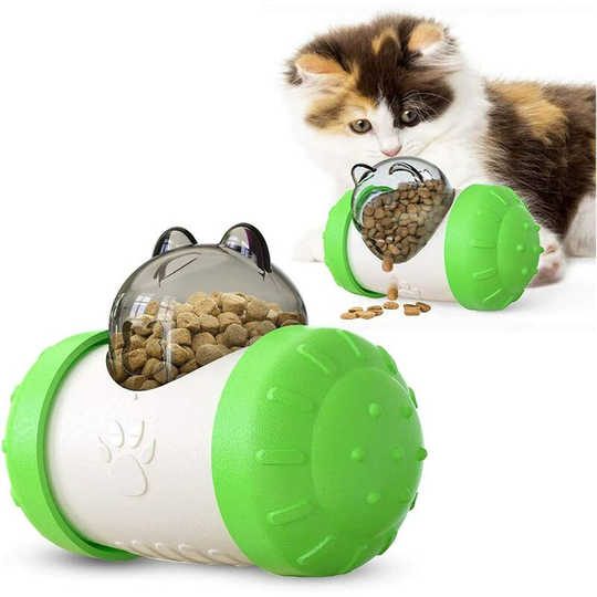 Pet Slow Feeder Toy Food Dispenser Interactive Toys for Small pet Dog or cat