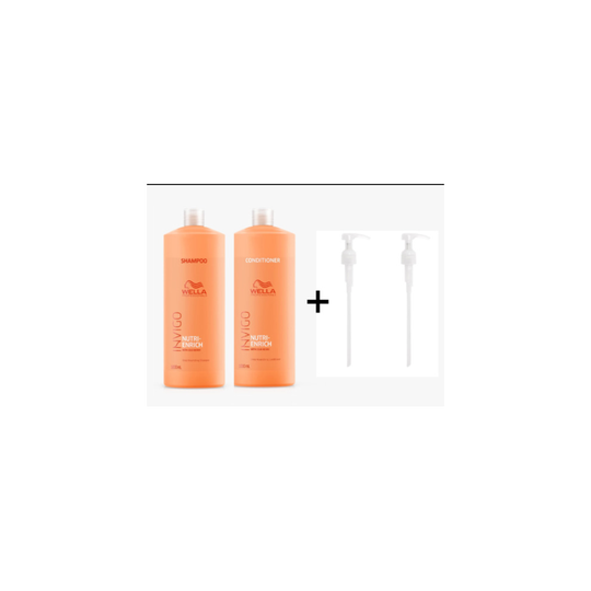 Wella Invigo Nutri-Enrich Shampoo & Conditioner 1000ml w/pumps