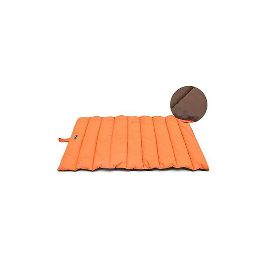 Woosien - Waterproof outdoor pet mat portable reversible breathable dog house bed for large dogs cat puppy kennel mattress 110x68cm Orange