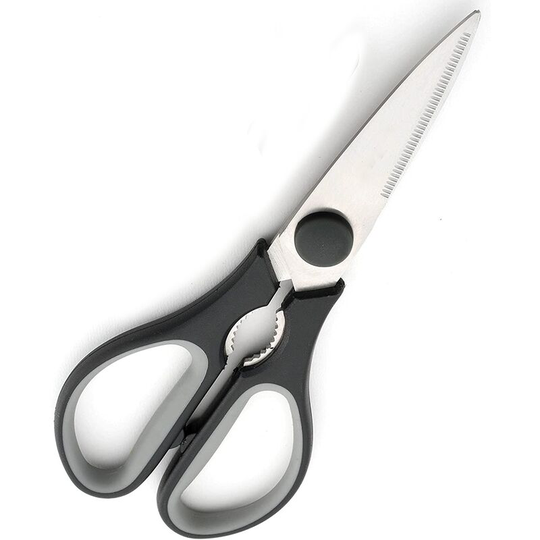 Devenirriche - Multifunctional Kitchen Scissors Suitable for Chicken Bones Vegetable Melon Fish Bone Meat Scissors Multipurpose Household Scissors
