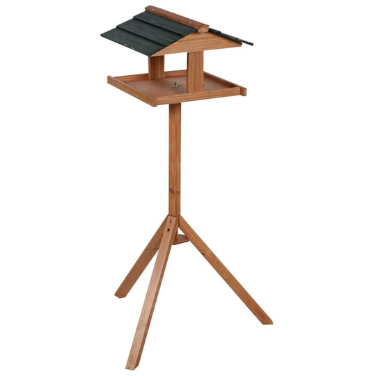 Bird Table with Stand Reykjavik 42x40.5x119 cm Brown Flamingo Brown