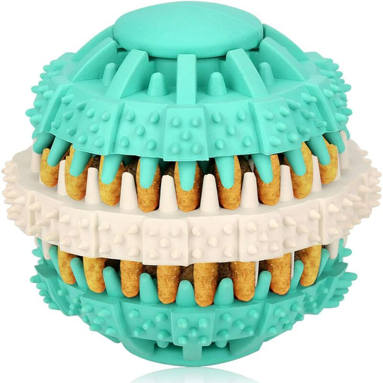 Soekavia - Dog Toy Interactive Dog Toys Non-Toxic Bite Resistant Rubber Dog Tooth Interactively Chew Toy for Puppy Small Big Dog