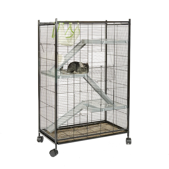 Manon Small Animal Cage with Running Wheel