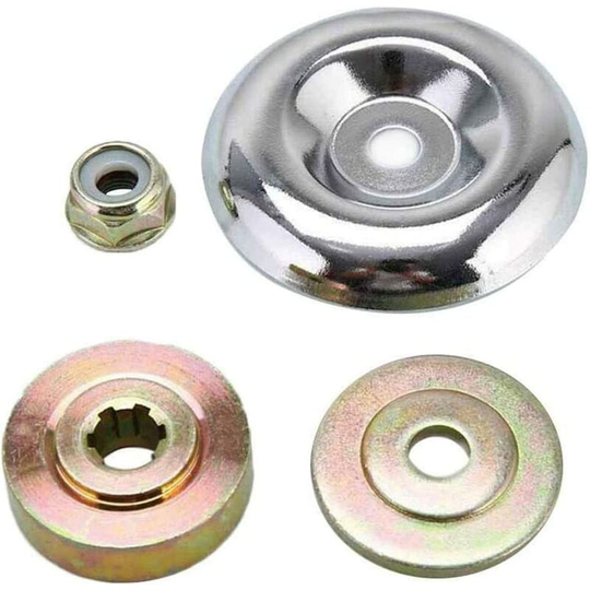 4 Piece Blade Nut Fixing Kit, Metal Lawn Mower Gearbox, Metal Lawn Mower Gearbox Accessories, Lawn Mower Irrigation Machine