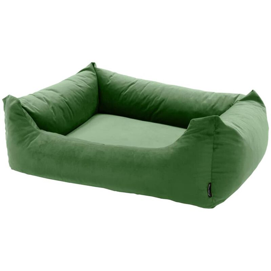 Dog Bed Velvet 100x80x25 cm Green Madison Green