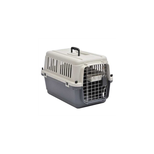 (Medium 51x68cm) Dog Crate Carrier Sturdy Durable Airline Approved Heavy Duty