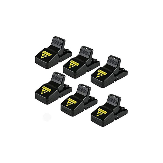 Hiasdfls - Sprinkle with a sensitive reusable plastic mouse, 6pcs trap for garden / kitchen