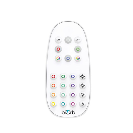 Halo Replacement 15 rgb Remote Control - Biorb