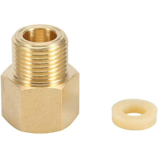 Monly - W21.8 CGA320 Adapter for CO2 compressed air tank W21.8 or CGA320 1