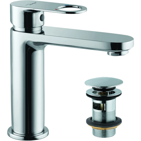 Ornamix Prime Mono Basin Mixer with Waste