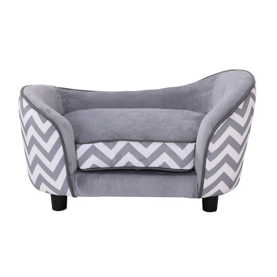 Freddie Dog Sofa in Grey