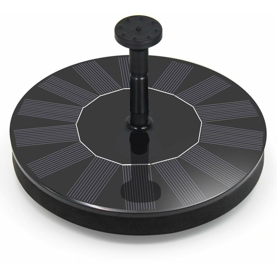 Floating Outdoor Solar Fountain 1.4W, Garden Pump