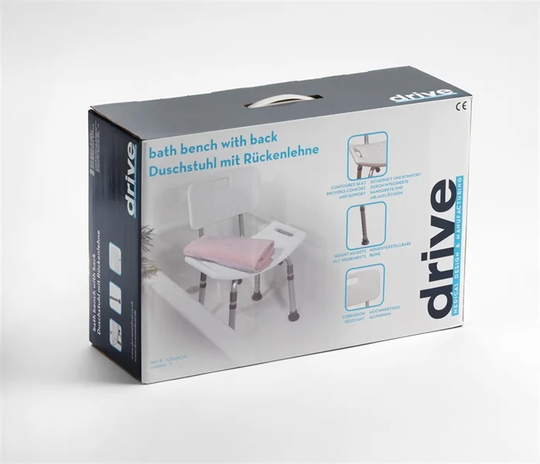 Deluxe Adjustable Shower Chair