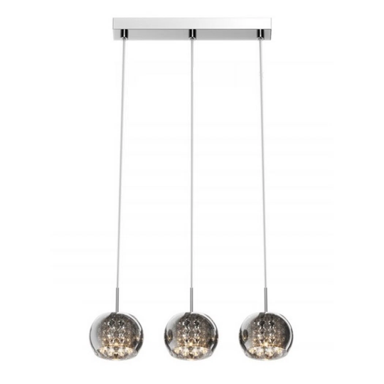 Aviles 3 - Light Kitchen Island Globe Pendant