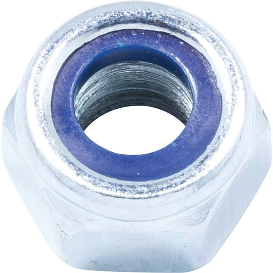 Qualfast - M10 Locknut n/m Insert High A2- you get 10
