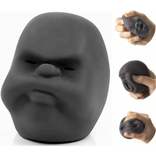 Sensory stress, human face, toys for adults, teens, children, decompression anxiety