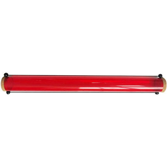 Hummingbird Feeder with Hole Transparent Pipe Easy to Use and Clean Bird Feeder Red Transparent Tube Suitable for Outdoors Deck Patio Garden Yard