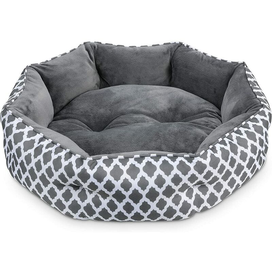 Benobby Kids - Cat Bed Machine Washable Soft and Comfy Double Sided Cat Bed Dog Cat Bed Calming Interior Cushion with Non-Slip Base for Kittens,