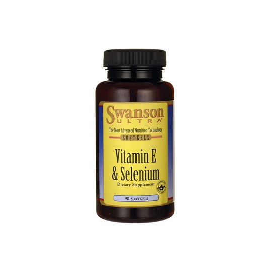 Swanson Vitamin E & Selenium - 90 softgels