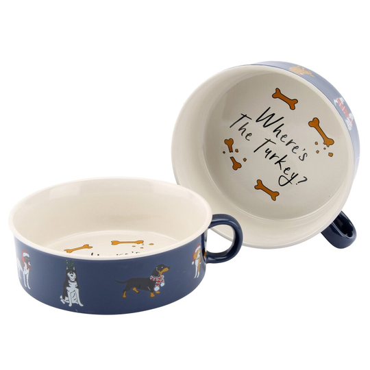 Paws For Thought Wheres The Turkey Dog Bowl