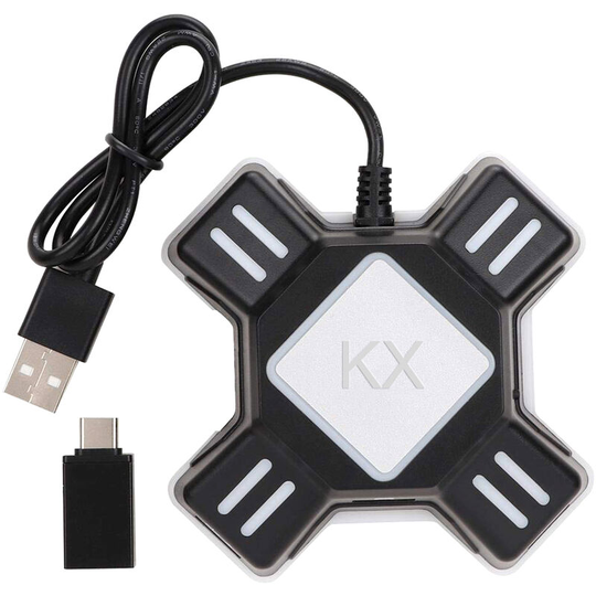 Keyboard Mouse Adapter Portable Mouse Keyboard Converter Adapter Replacement for Switch/X-box/PS5/P-S-4/PS3 kx Gamepad Controller Adapter