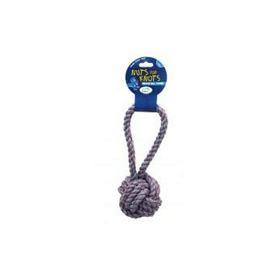 Happy Pet Products - Happy Pet Nuts 4 Knots Tugger Dog Chew Toy (26cm) (Purple) - Purple