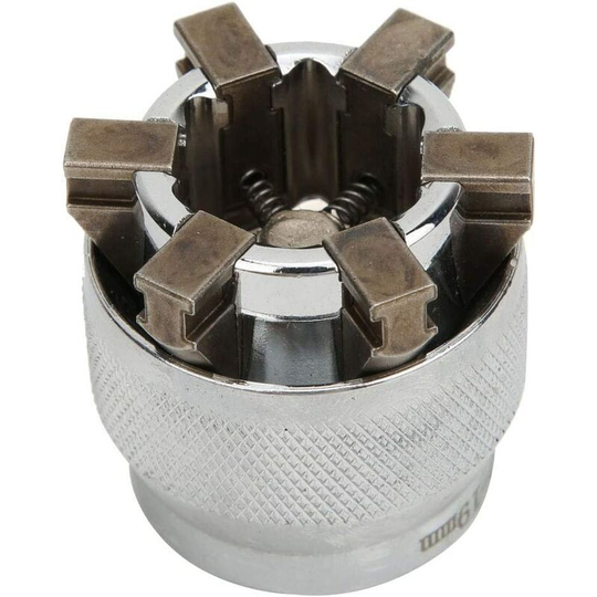 Universal Socket Wrench 19mm Adjustable Magic for Nut Extractor Automotive Maintenance 10~19mm (3/8~3/4 inch)