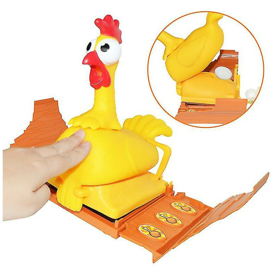 Children's Screaming Chicken Interactive Toy Turntable Lucky Chicken Thsinde