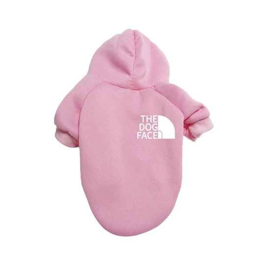 FlkwoH Dog Hoodie Pet Clothes Sweaters for Fall and Winter Dogs Puppy Costumes Dog Sweater Vest for Small Medium Dogs Cats Chihuahua Teddy (DF - Pink