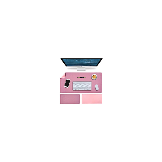 Dual Sided Desk Mat 90X43 Purple/Pink