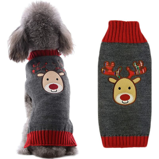 Christmas Dog Sweater Pet Vest Sweaters for Small Medium Large Dogs Cats,XXS
