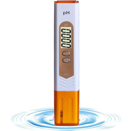 High Accuracy 0.01 Ph Tester, Self Calibrating Water Quality Detector, for Home Drinking, Swimming Pool and Aquarium