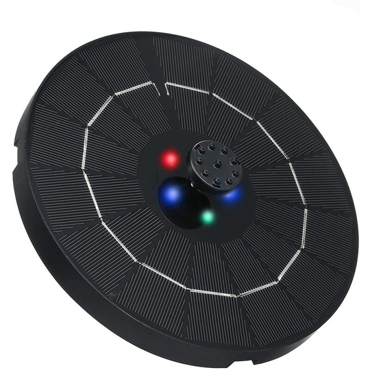 Solar Fountain, 3,8 w Bird Bird Solar Fountain Pump Solar Energy Water Pump for Bird Bath Pond Pond Power Outdoor Aquarium