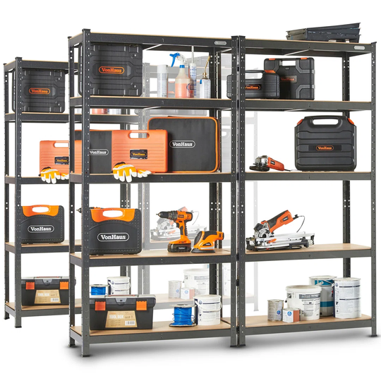180cm 5 Shelf Shelving Unit